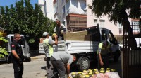 Kepez’de gıda deposuna denetim:  152 kilo et ve 20 bidon turşuya el konuldu  