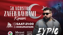 Kepez’de Zafer Bayramı coşkusu Eypio konseriyle taçlanacak