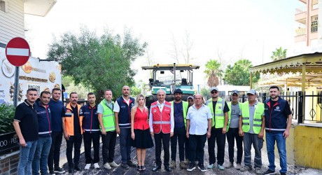 Kepez’in Kültür Mahallesi’ne sıcak asfalt