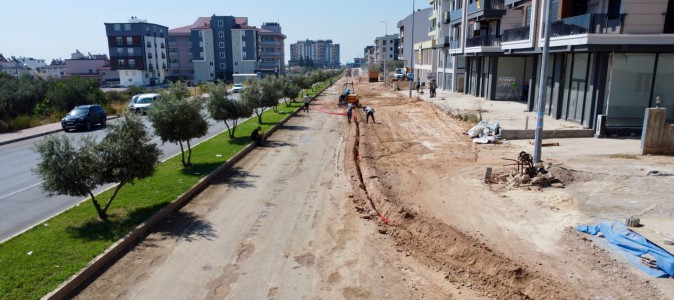 Fevzi Çakmak’ta Yol Çalışmaları Hız Kesmeden Sürüyor