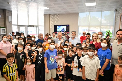 Kepez’den lösemi tedavisi gören çocuklara eğitim desteği 