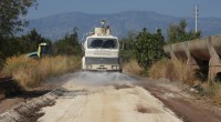 Kepez Başköy’ün yollarını asfalta hazırlıyor