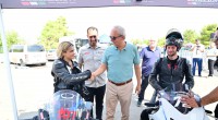Başkan Kocagöz Moto Drag heyecanına ortak oldu