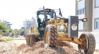 Demirel Mahallesi’nde yollar sathi asfalta hazırlanıyor