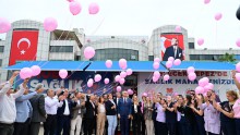 Başkan Kocagöz’den Meme Kanseri Farkındalığına Pembe Balonlu Destek