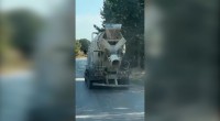 Kepez’de beton mikserine 200 bin liralık ceza! Yola harç döktü, foto kapan ve ekipler devrede