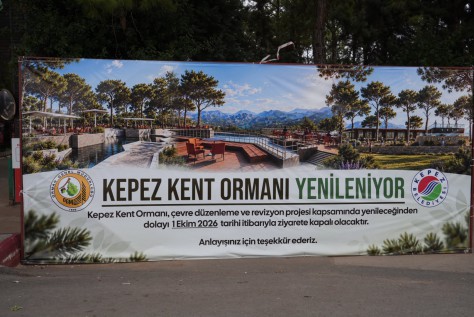Kepez Kent Ormanı Daha Modern Bir Çehreye Kavuşacak