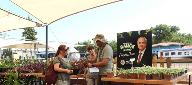 Kepez Bahçe Market’e Antalyalılardan yoğun ilgi