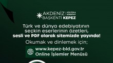 Kepez’de edebiyatın sesi dijital dünyada hayat buluyor