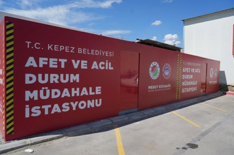 Kepez’den afetlere karşı güçlü hazırlık: 2 yeni Afet İstasyonu
