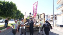 Kepez’de yol ve kaldırım işgallerine müdahale