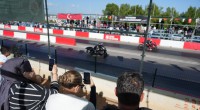 Kepezde motodrag yarışları büyük heyecanla sürüyor