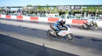 Kepezde motodrag yarışları büyük heyecanla sürüyor