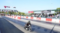 Kepezde motodrag yarışları büyük heyecanla sürüyor