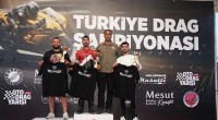 Motosiklet Tutkunları Kepez'e akın etti:  Türkiye Drag Şampiyonası'nın Şampiyonları Kürsüde