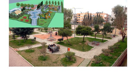 İsmet İnönü Parkına modern imaj.
