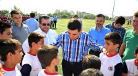 Tütüncü spor öğrencilerini ziyaret etti